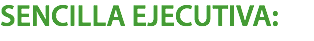 SENCILLA EJECUTIVA: